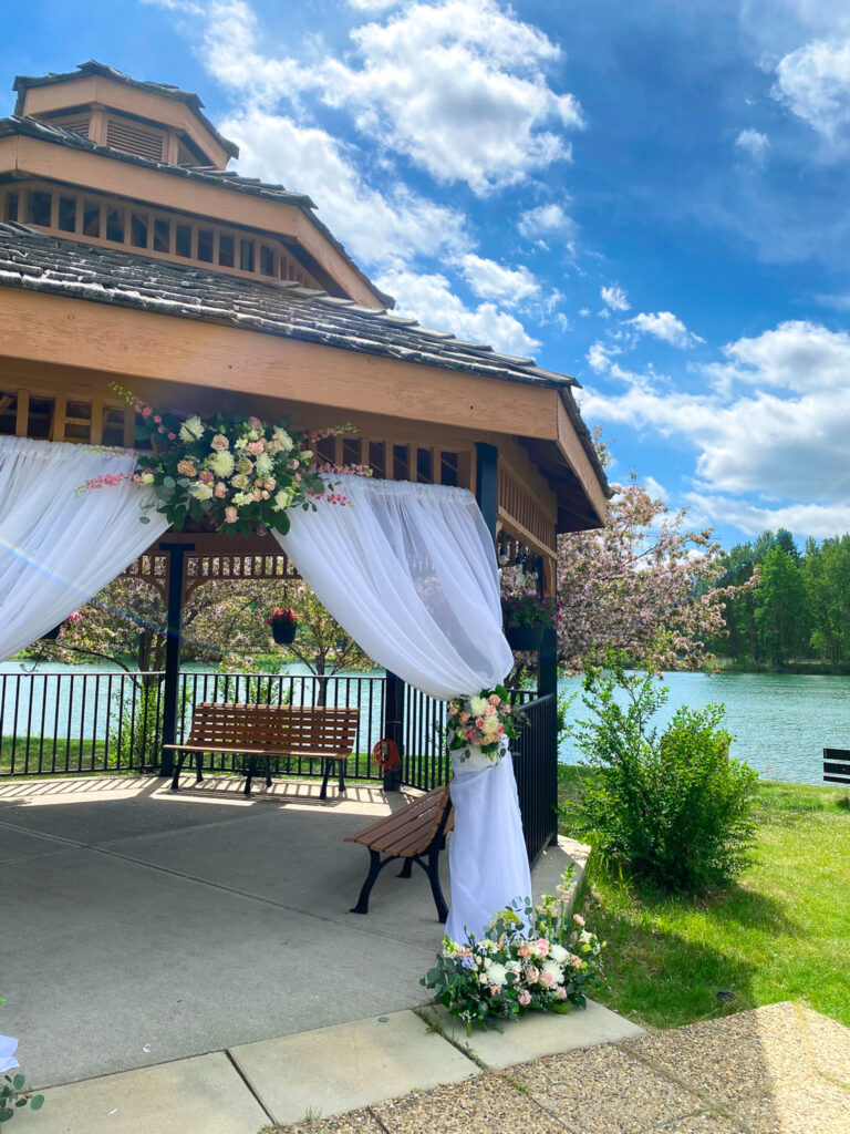 Decorated room at a Calgary venue