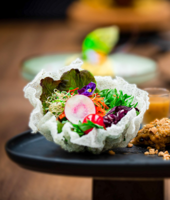 Corporate menu header image